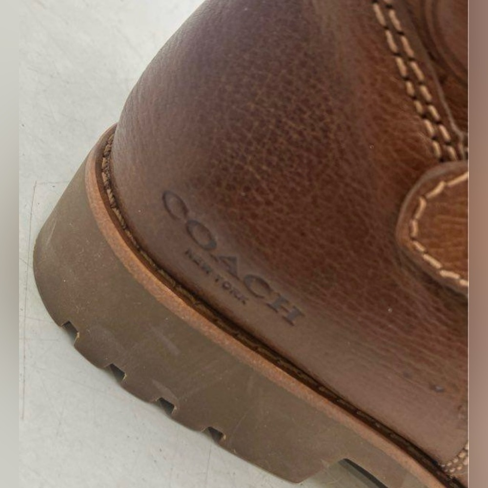 Coach Virginia Women's Brown Tall Boots, Size 7 - Picture 12 of 16